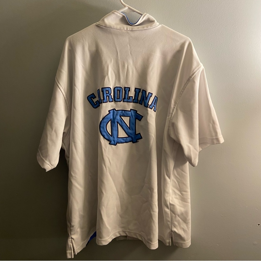 Vintage UNC Tar Heels Baseball Jersey Men’s XXL – White/Carolina Blue - Picture 2 of 3